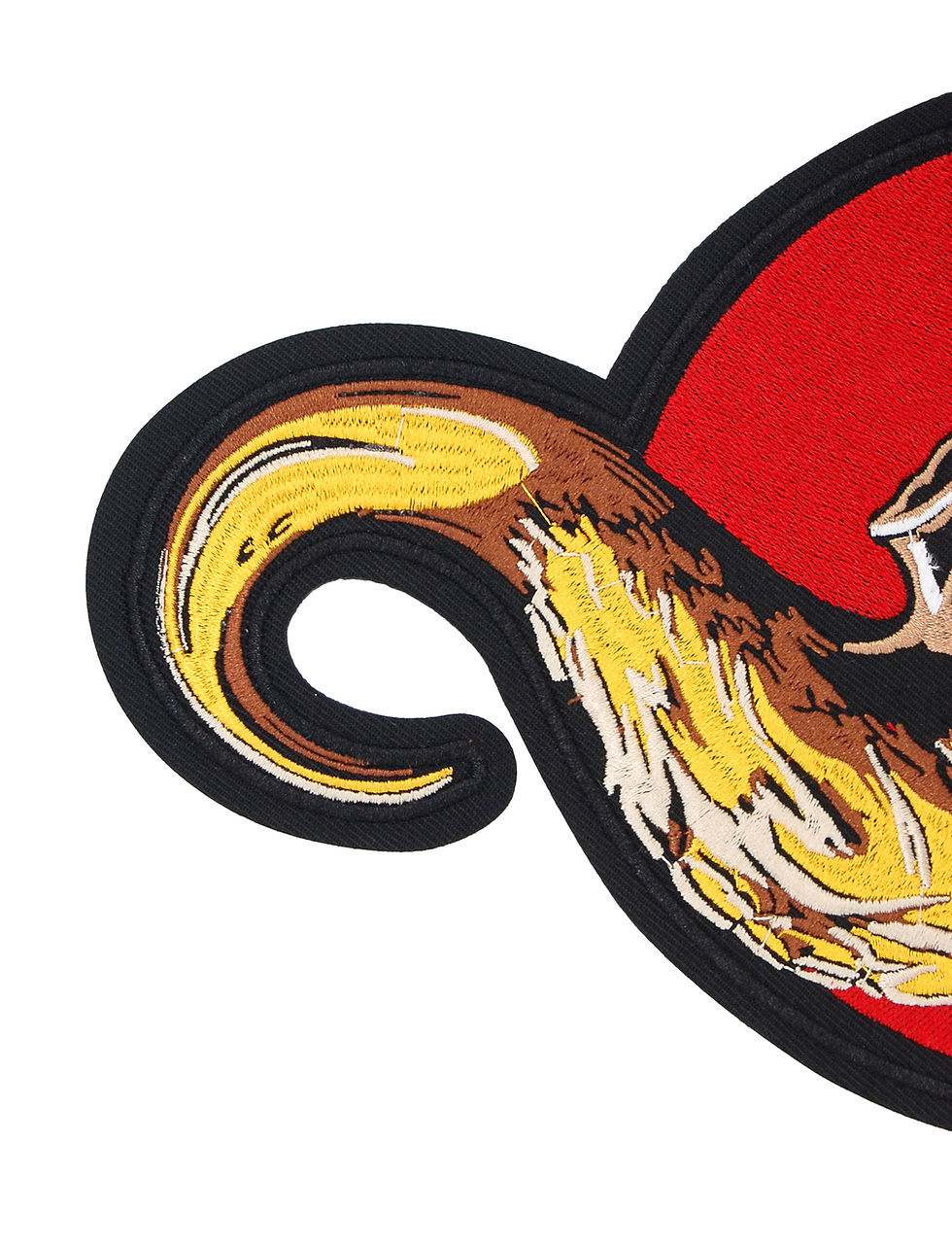 Thumbnail: CometCloud® Big Bull Horns Unisex Sew On Patch