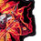 Thumbnail: CometCloud® Red Indian Tantric Unisex Iron On Patch