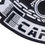 Thumbnail: CometCloud® Cafe Race Skull & Wings Unisex Iron On Patch
