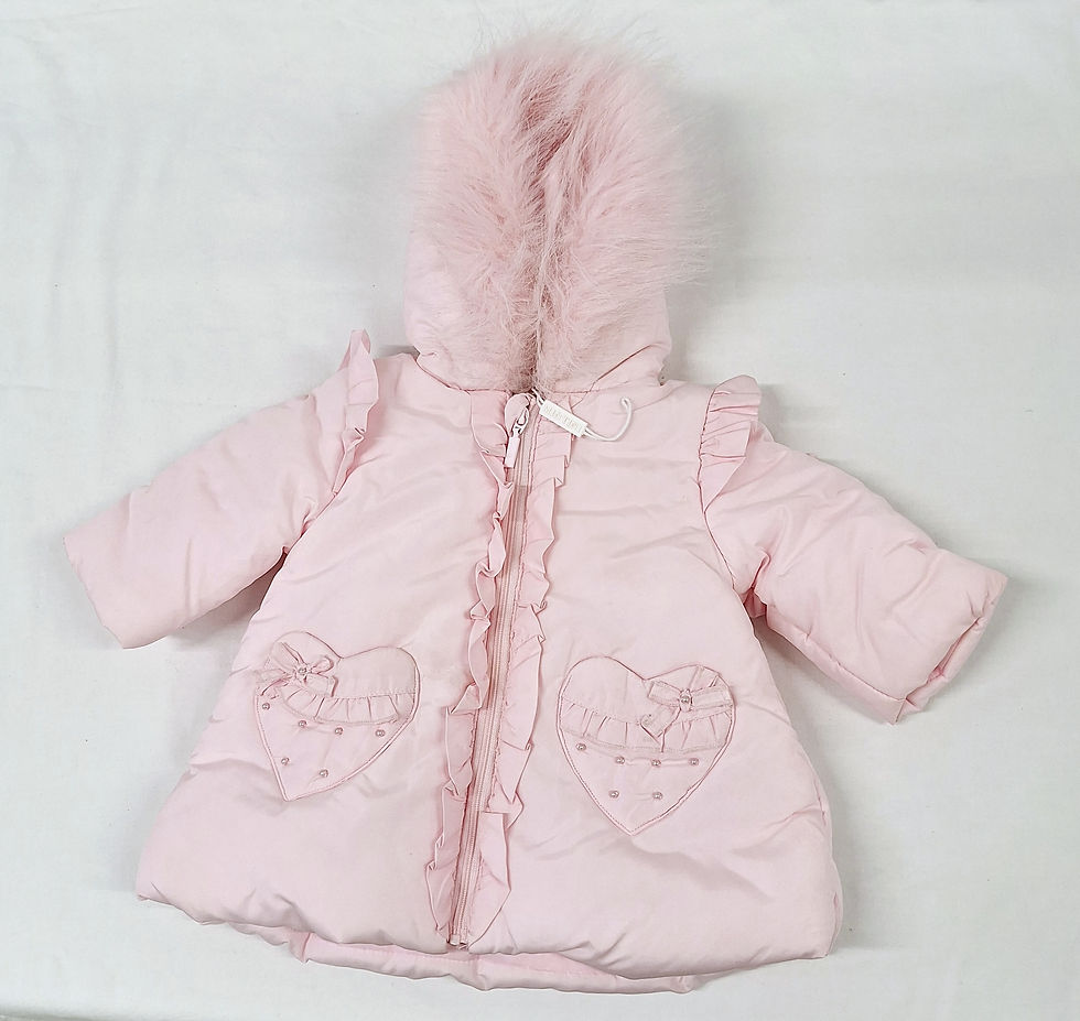 Pink Baby Zipper Coat