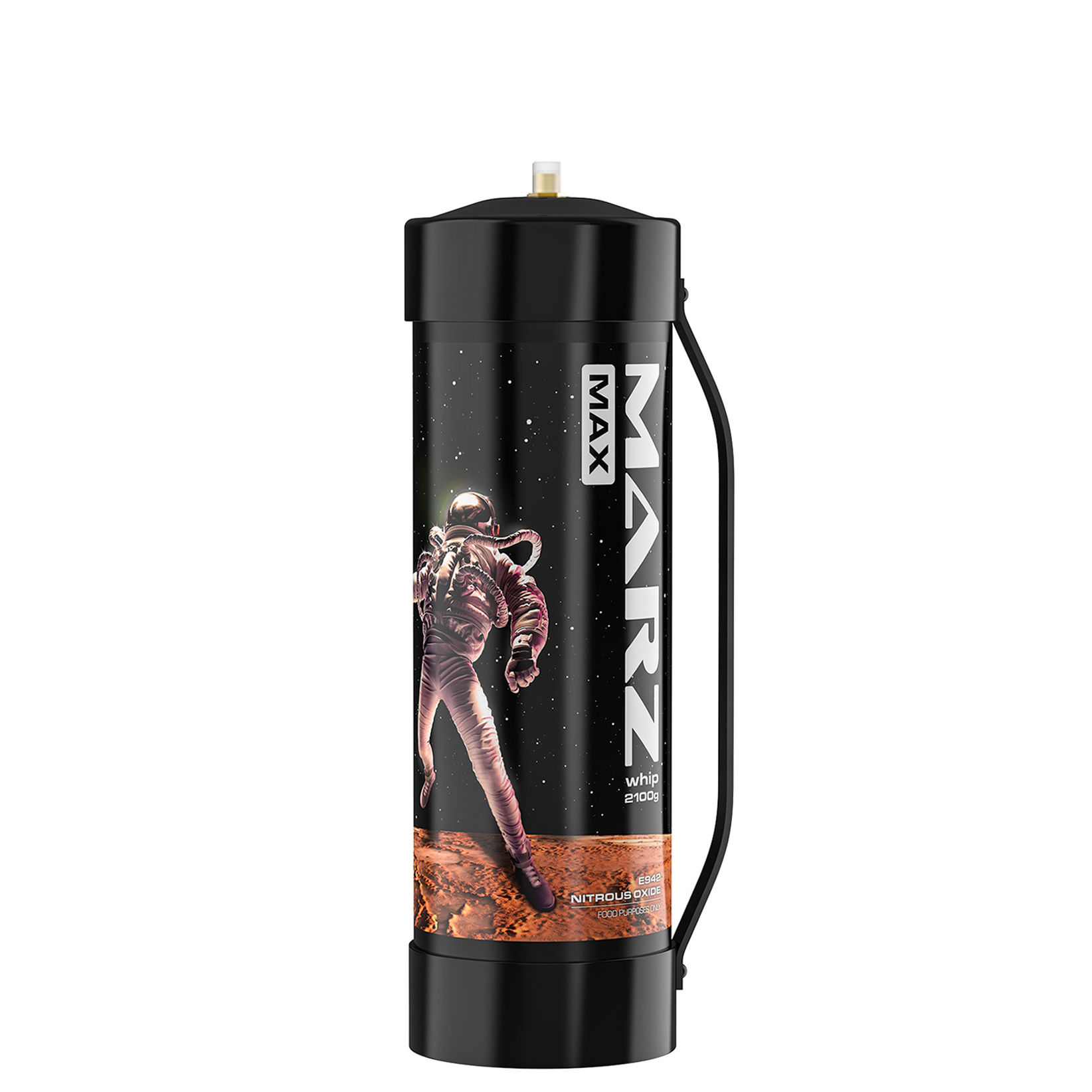 PURE UNFLAVORED 3.3 LITER / 2,100 GRAMS MARZ WHIP MAX WHIPPED CREAM CHARGER