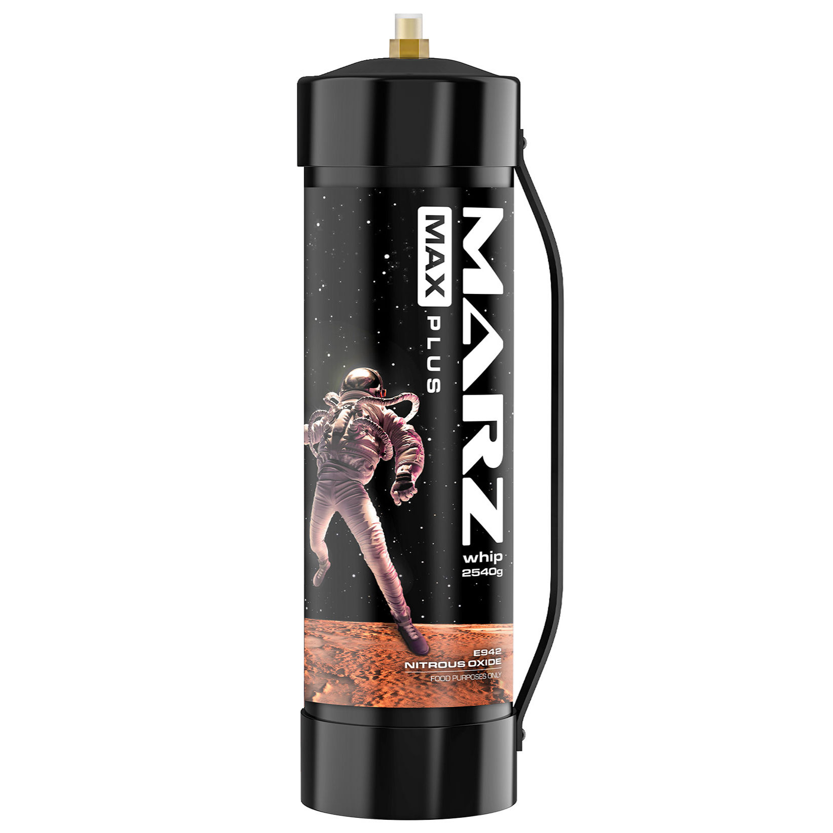 PURE UNFLAVORED 4.0 LITER / 2,540 GRAMS MARZ WHIP MAX PLUS WHIPPED CREAM CHARGER
