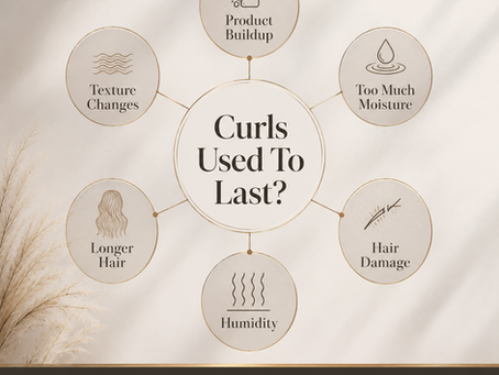 Why Won't My Hair Hold Curls Anymore? 8 Reasons Your Style Falls Flat | Cache' Salon Hanford