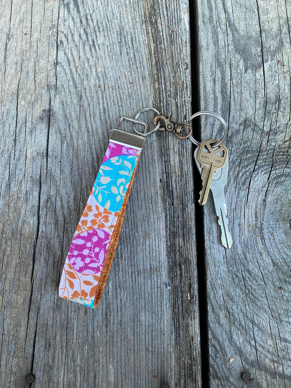 Boho Medium Wristlet Keychain