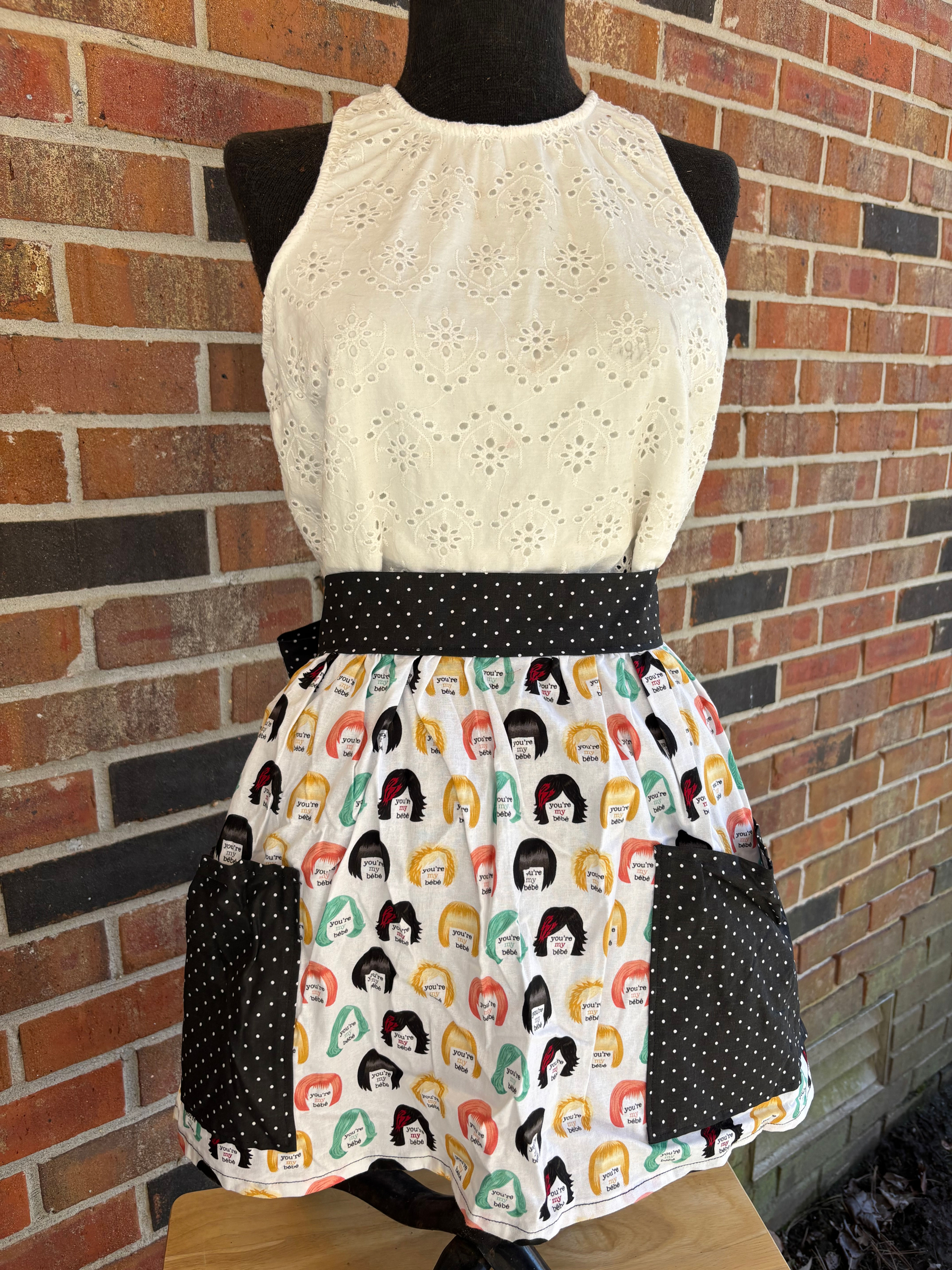 You're My BeBe (Moira Rose) Half Apron