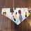Thumbnail: Girly Girl Brunette XS Dog Bandana