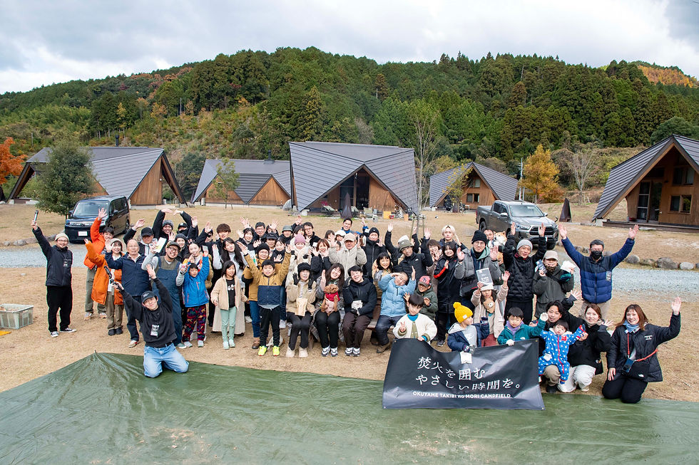 奥八女焚火の森キャンプフィールド