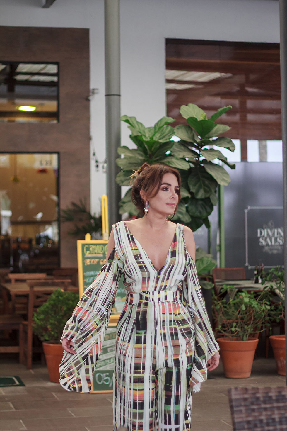 macacão loja strass listras