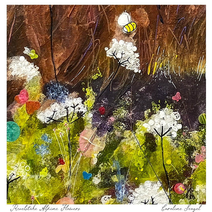 Revelstoke Alpine Flowers - Print