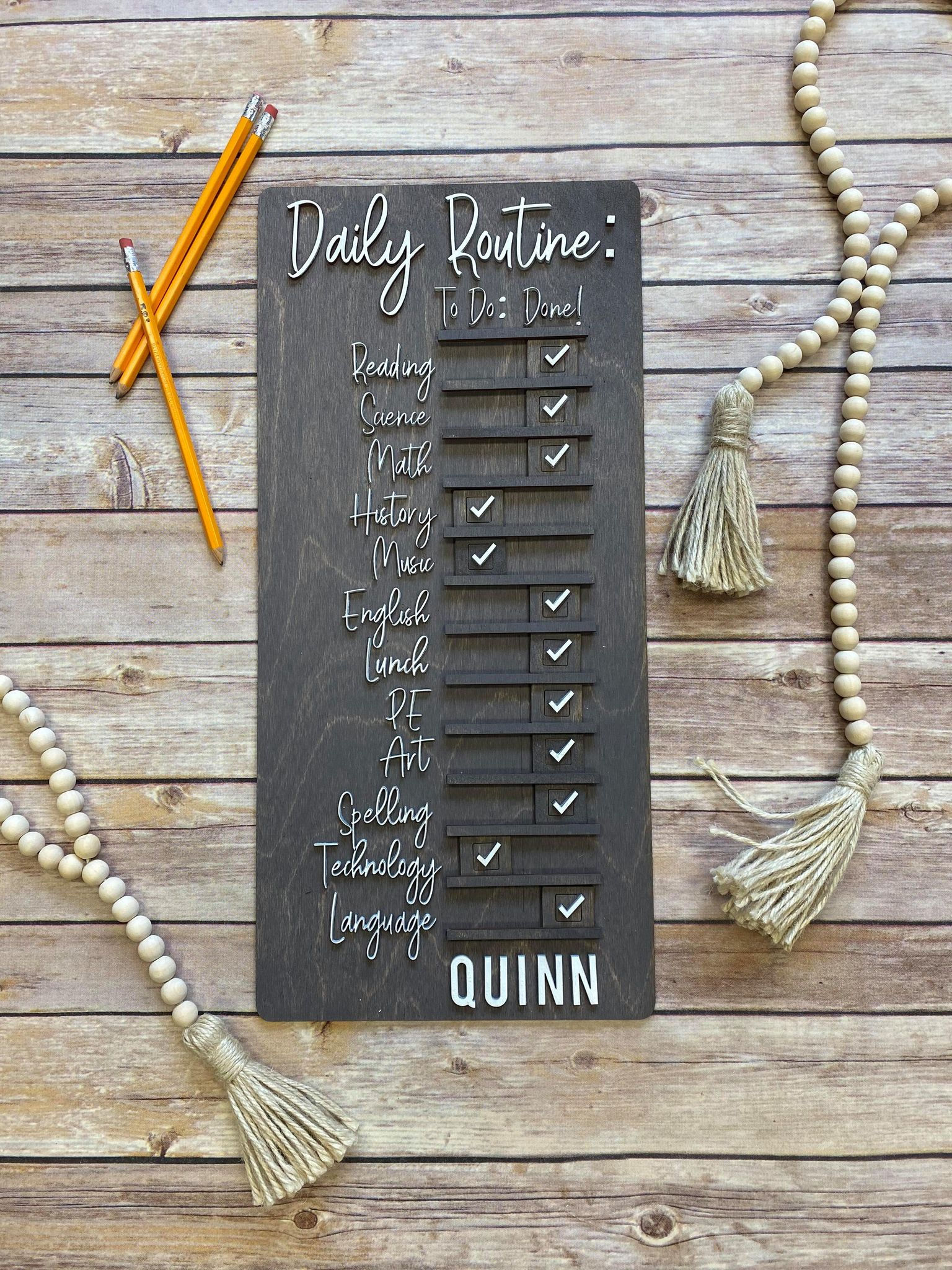 Daily Routine SVG - FREE