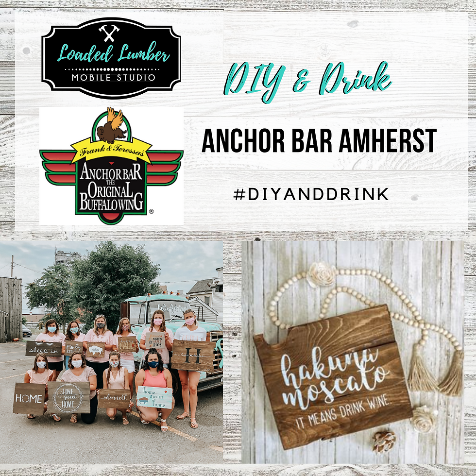 Anchor Bar Open Workshop - Pallet Signs - November 25, 2020