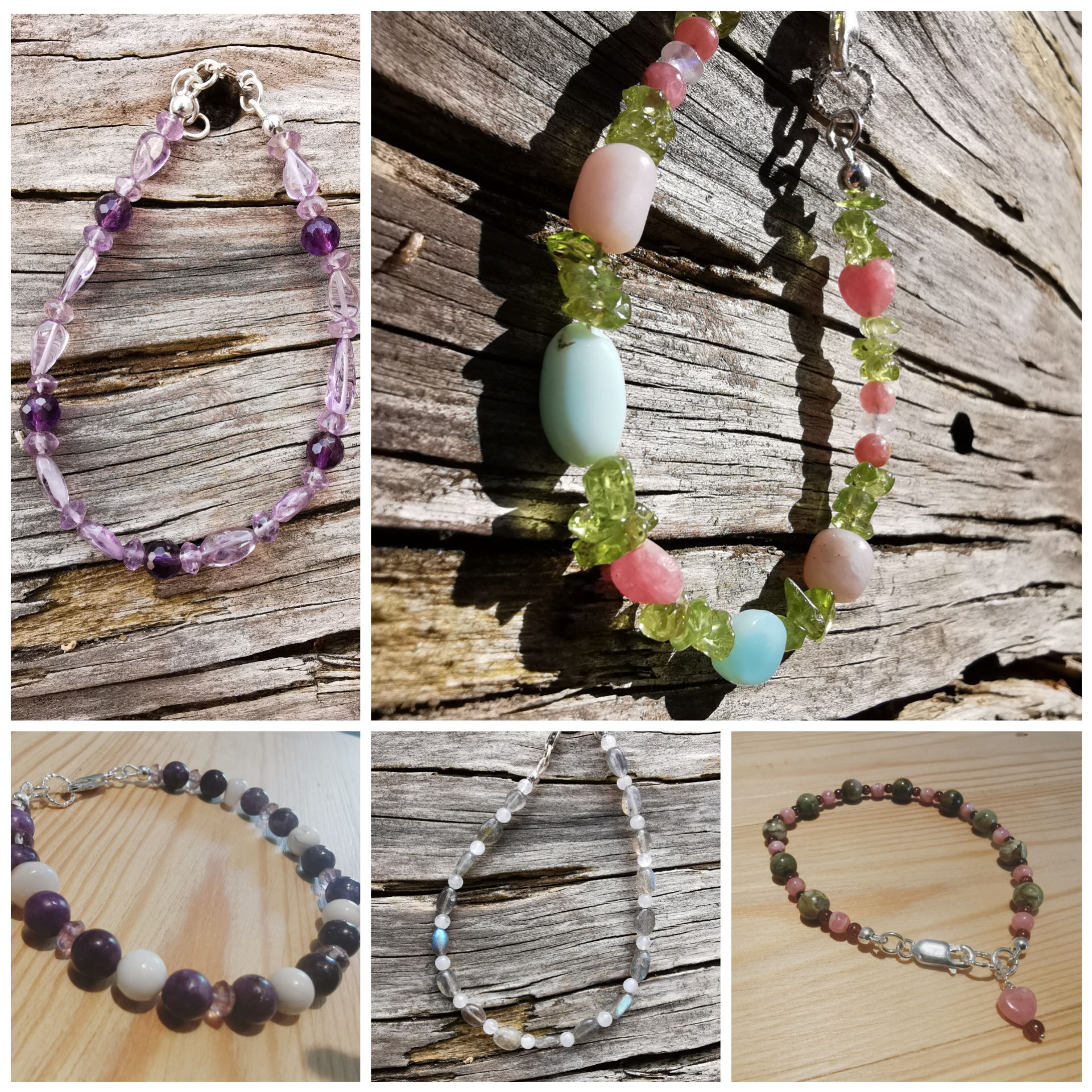 Personalised Crystal Healing Bracelet