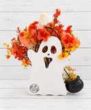 Ghostly Glow Candle Bouquet front view