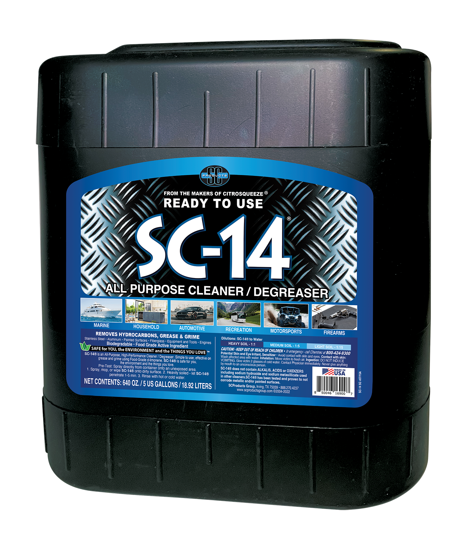 SC-14® All-Purpose Cleaner/Degreaser 5 Gallon Pail