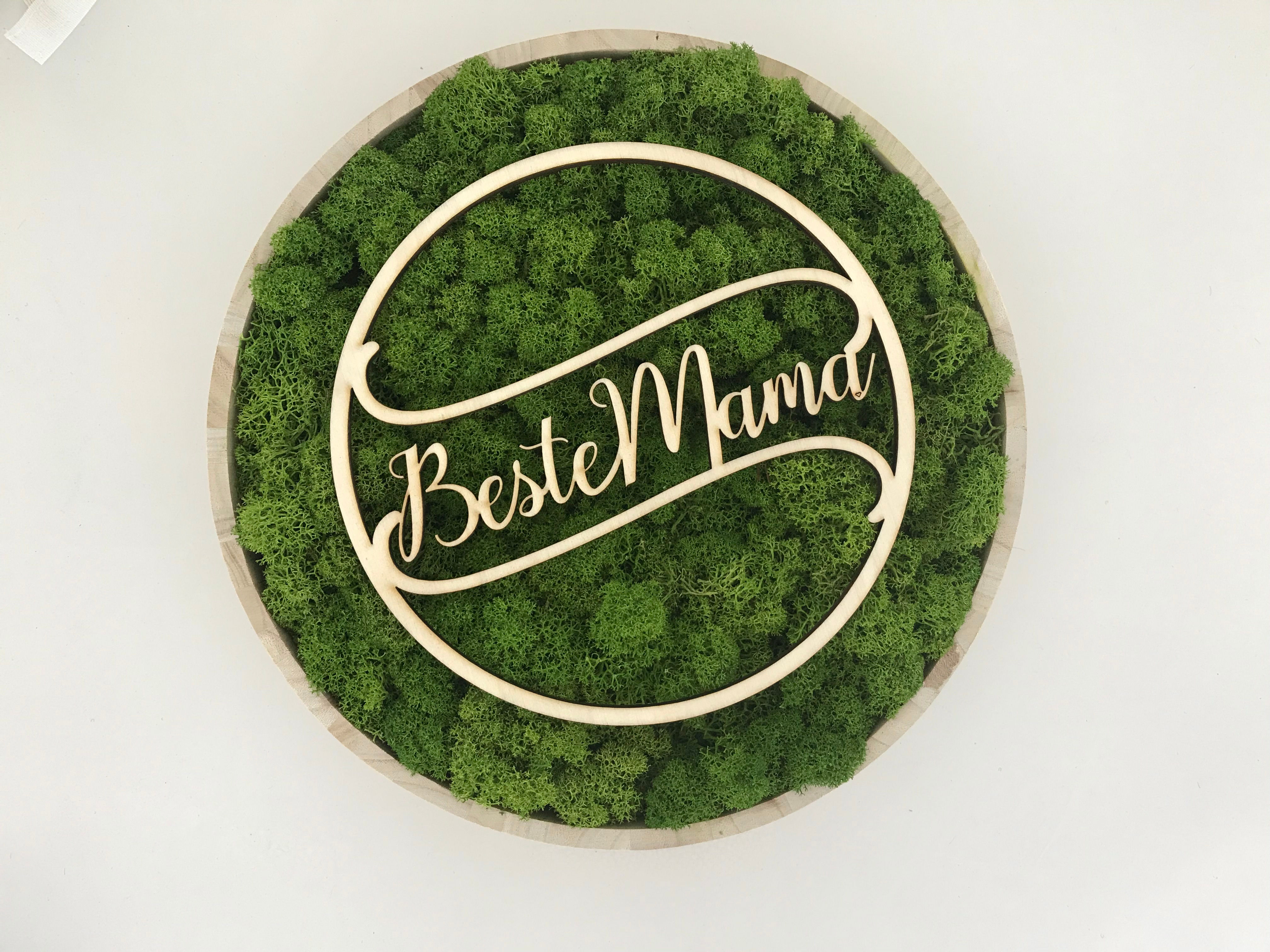 Moosbild STRENZ INTERIOR "Beste Mama"