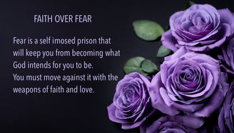 MONDAY MORNING INSPIRATION - FAITH!