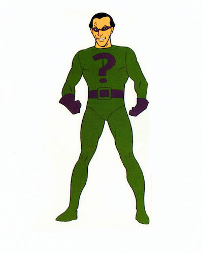 Michael Bell - The Riddler - Super Friends - 8x10 & 11x14 Photo