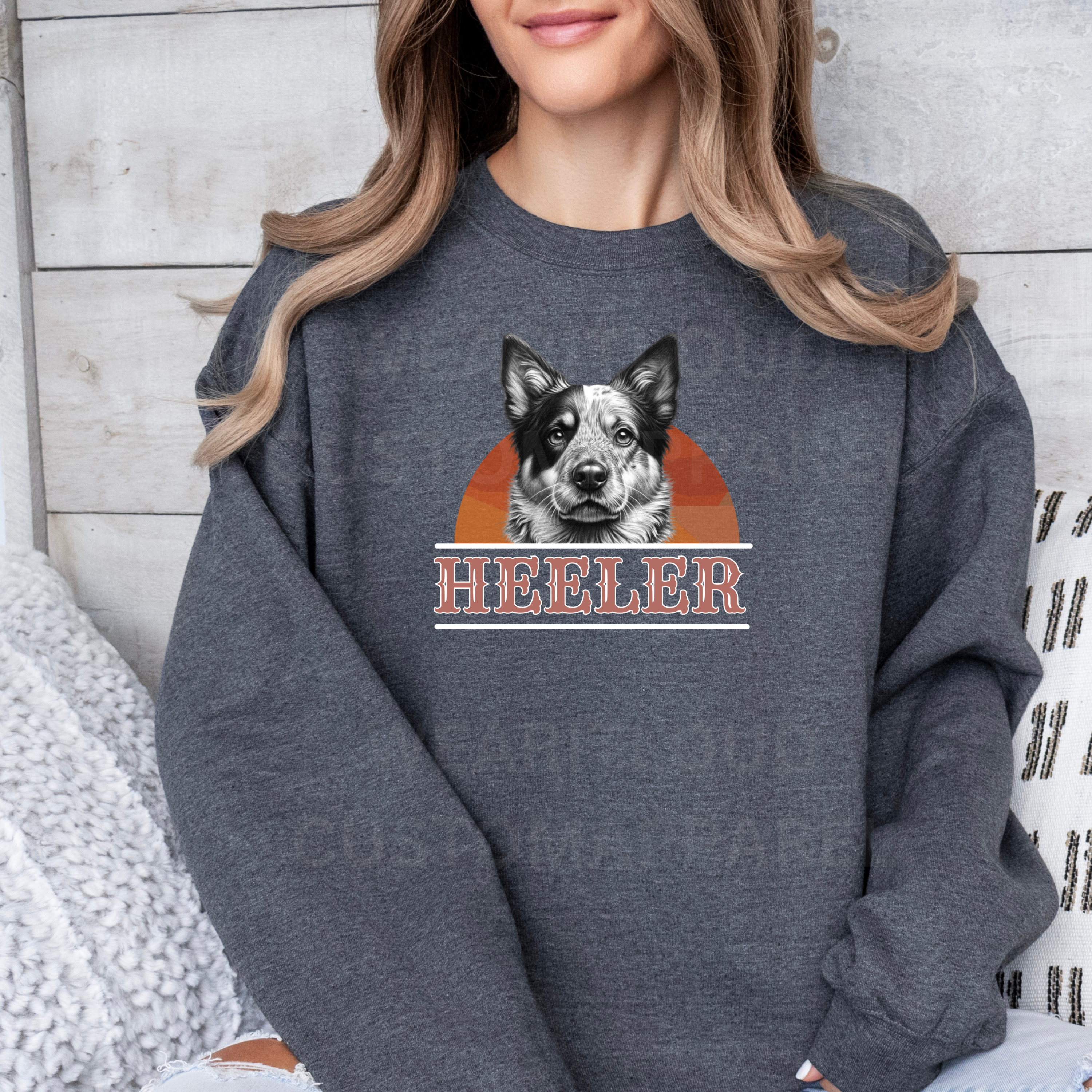 BLUE HEELER UNISEX SWEATER