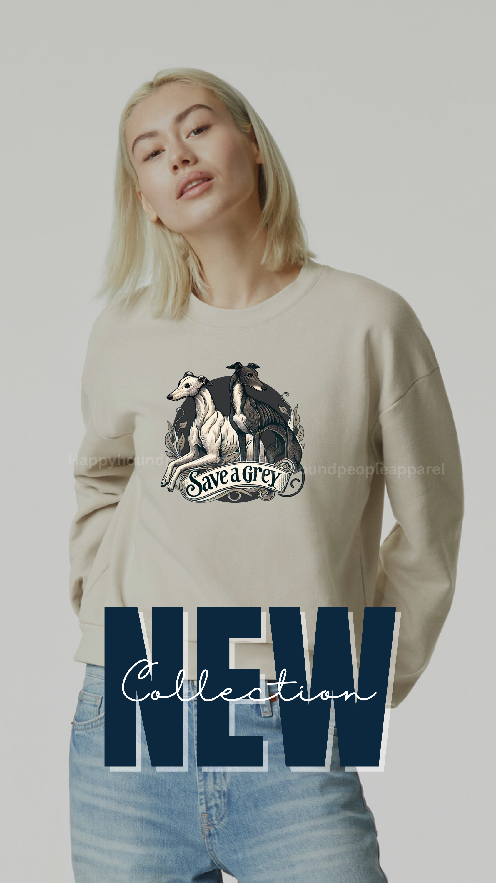 Save a grey crop sweatshirt