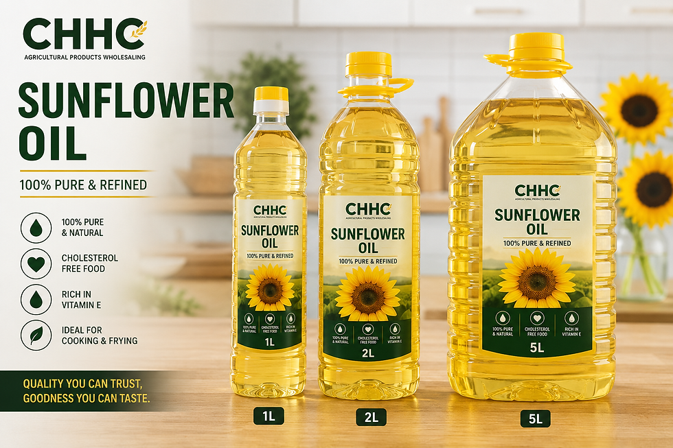 Refined Sunflower Oil Wholesale Supplier
