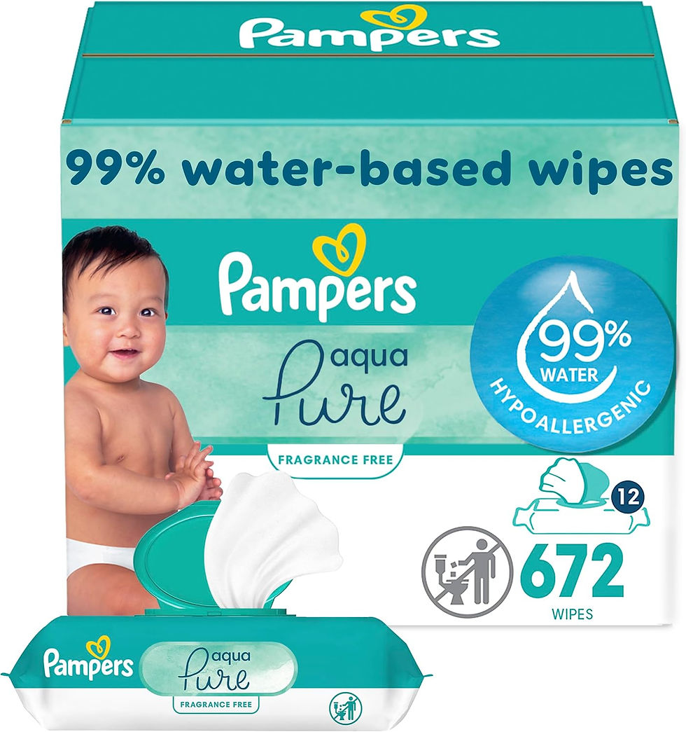 Pampers Aqua Pure wet wipes