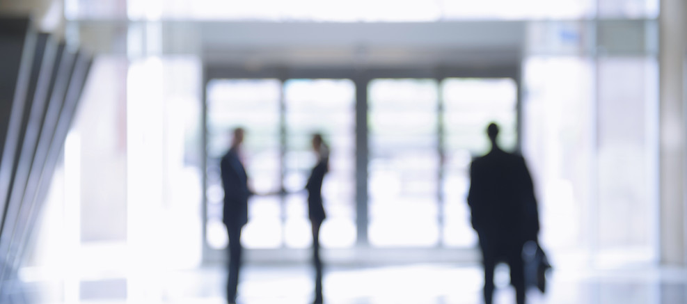 Unscharfe Busines Menschen