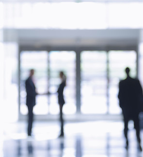 Blurred Business People