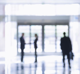 Blurred Busines People