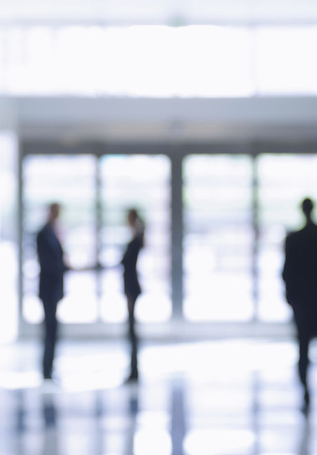 Blurred Busines People