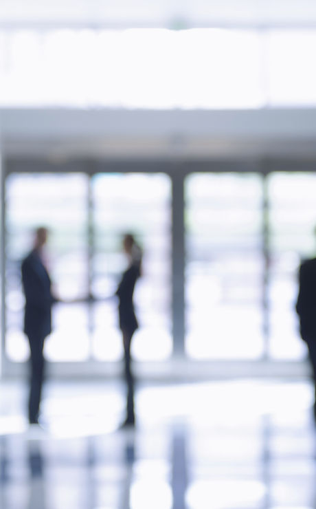 Blurred Busines People