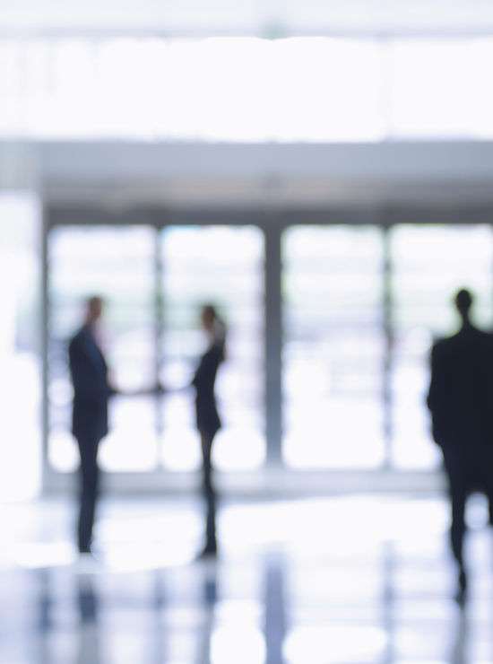 Blurred Busines People