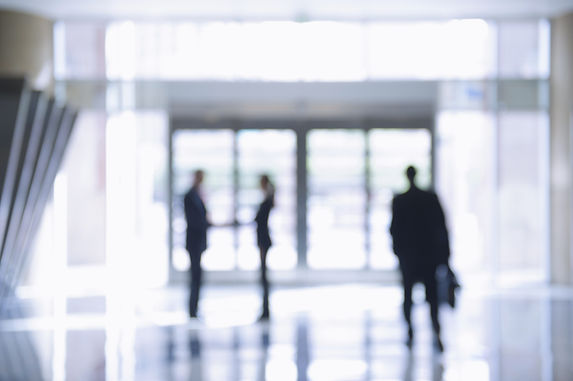 Blurred Business People