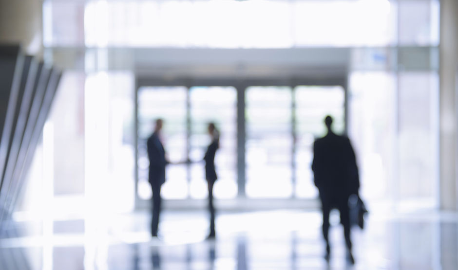 Blurred Busines People