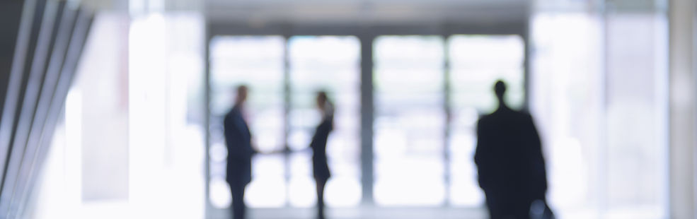 Blurred Busines People