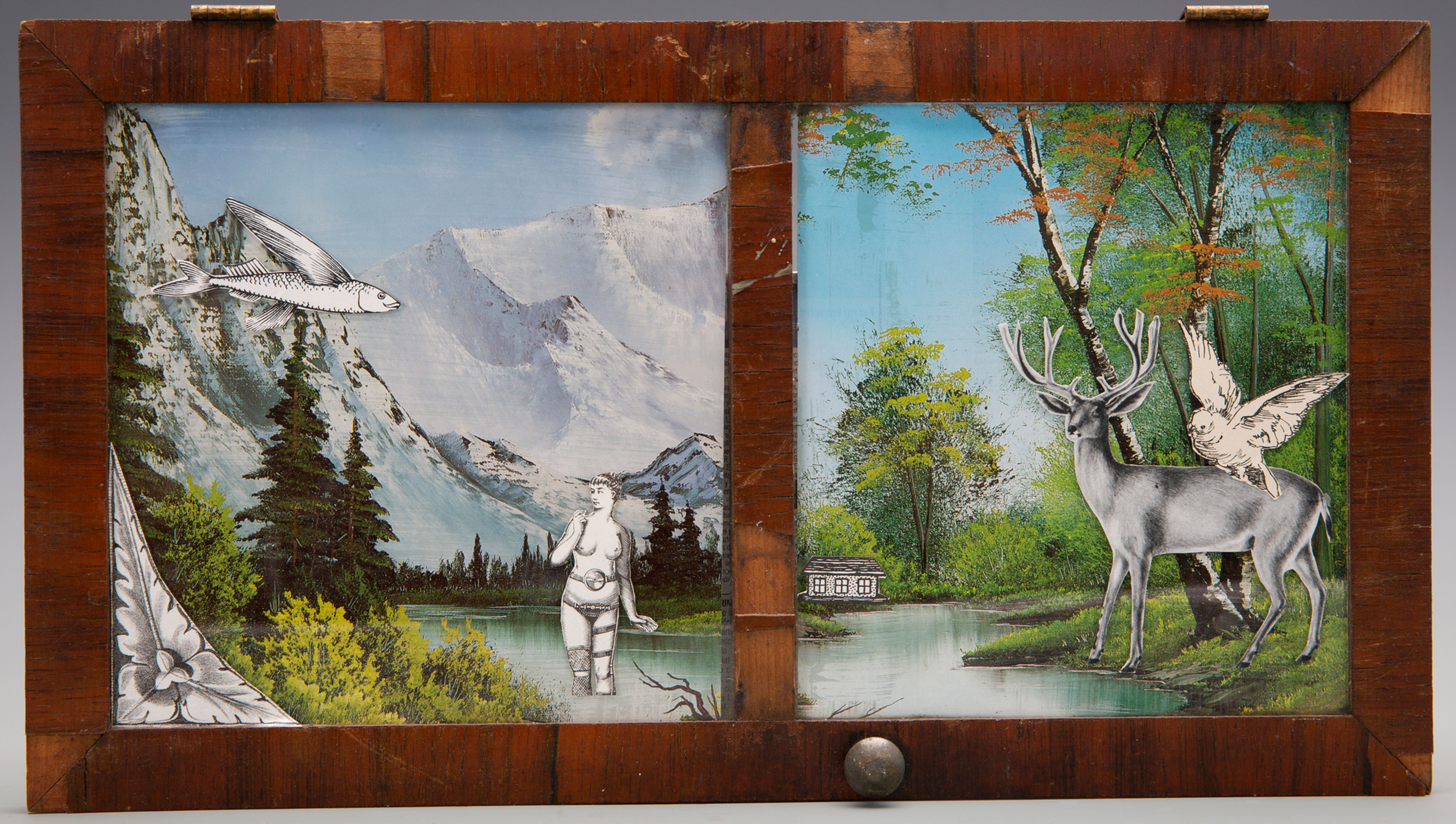 "Living In A Bob Ross Painting"