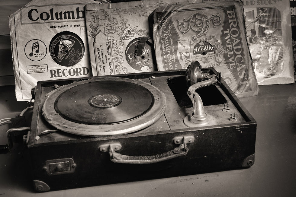 Music and Mediumship - Record Player