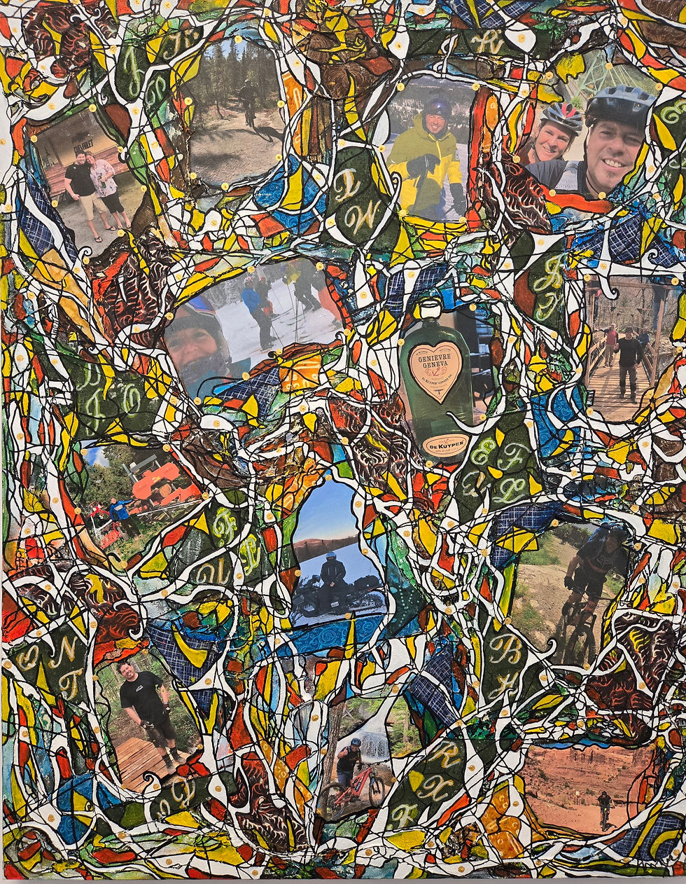 Les Passions de mon Petit Amour - 2023 Techniques Mixtes 24x30 COLLECTION PRIVÉE.jpg