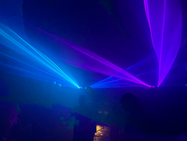 Cheshire inflatable nightclub rental with laser lights and smoke