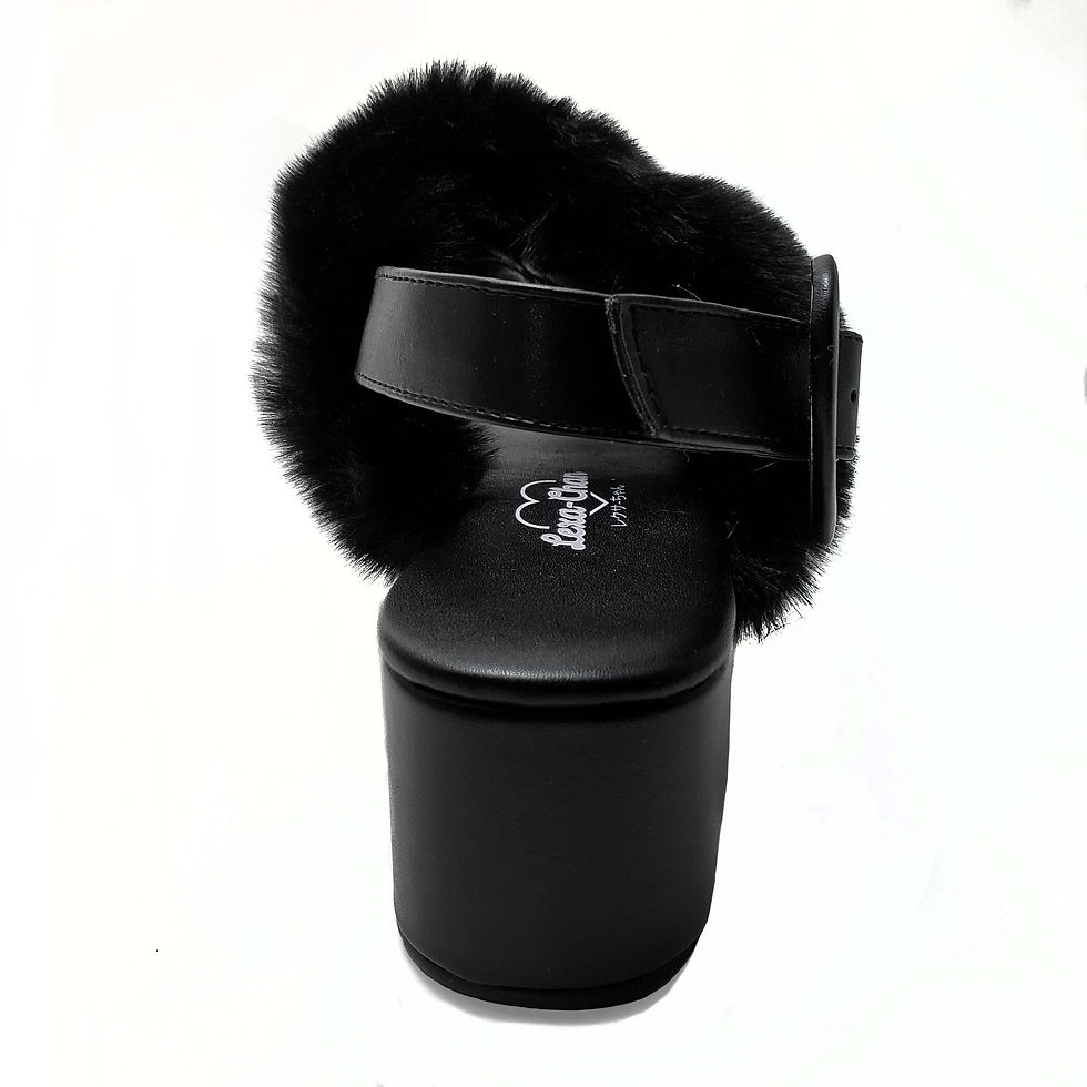 Thumbnail: Aiya Heart - Black (2 inch)