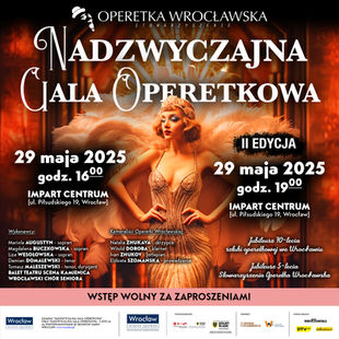 Nadzwyczajne Gale Operetkowe - dwa Jubileusze!