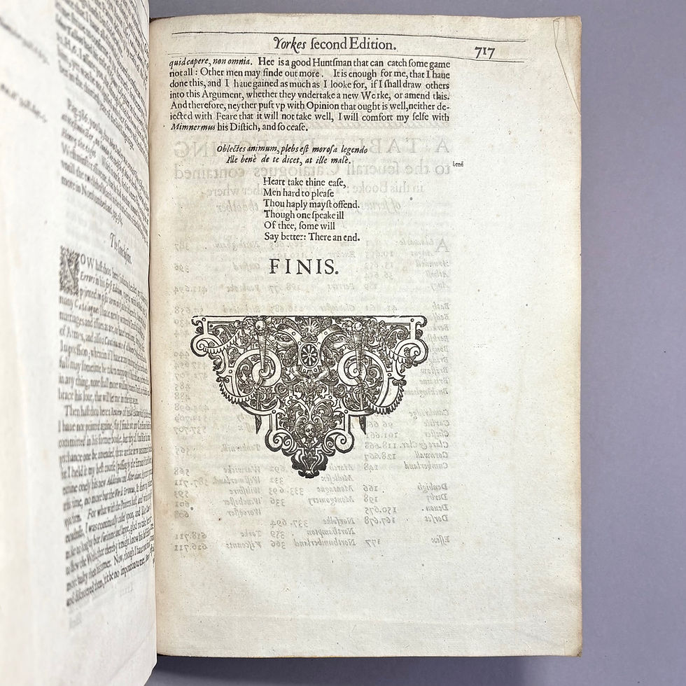 Thumbnail: Printed concurrently with the First Folio of Shakespeare.