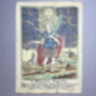 This engraving touched the relics of St. Donatus & protects against lightning.