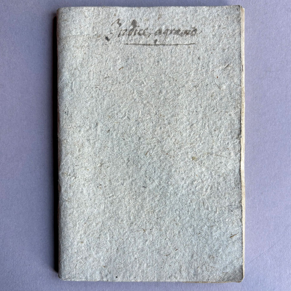 Thumbnail: Manuscript French-Italian wordlist of planting terms.