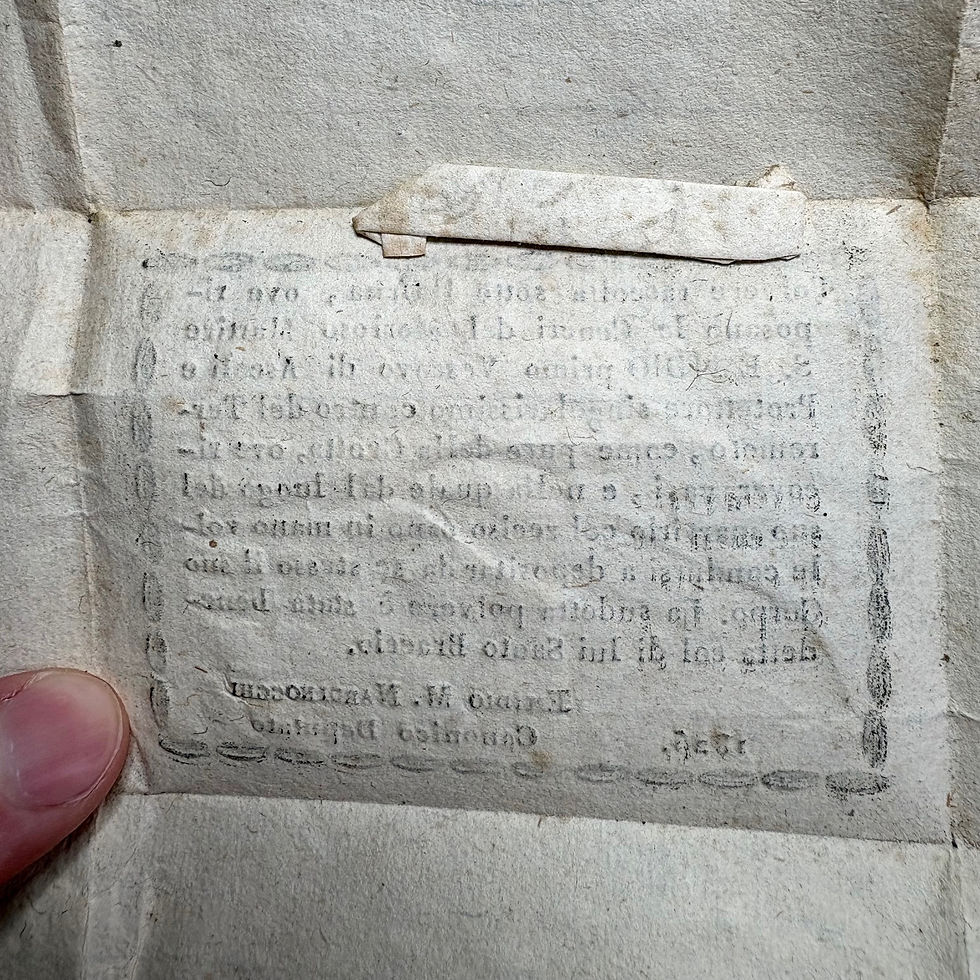 Thumbnail: Dust from the tombs of Emidio: Protection against earthquakes.