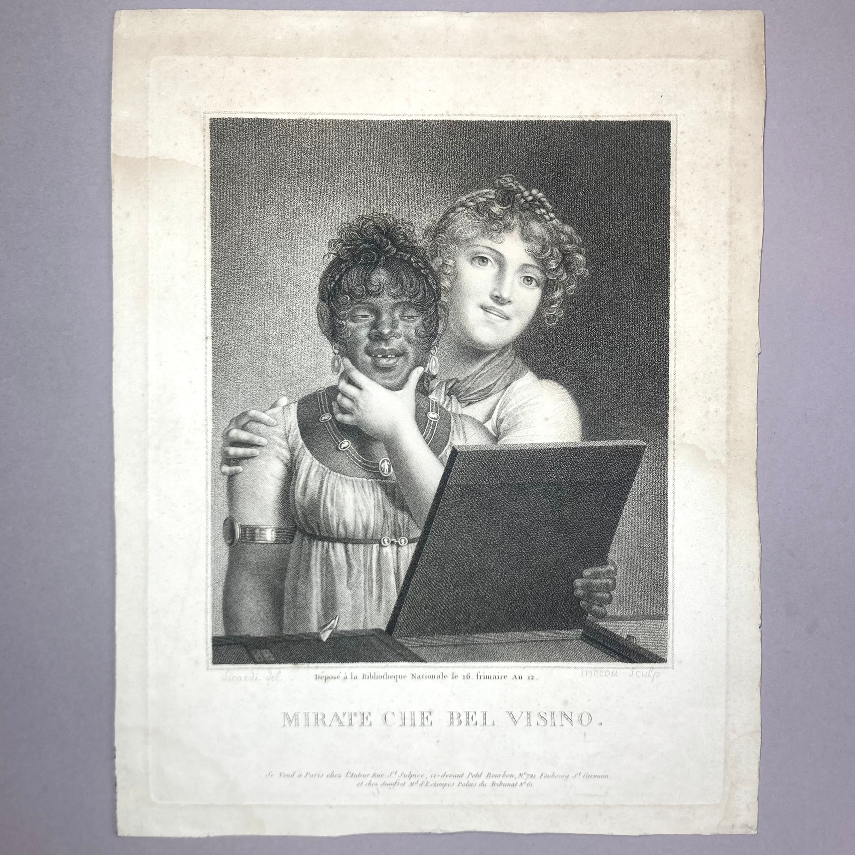 Marketing race and racism in Napoleonic Paris. 1 U.S. copy.