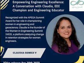 Empowering Engineering Excellence A Conversation with Claudia, EDI Champion and Engineering Educator