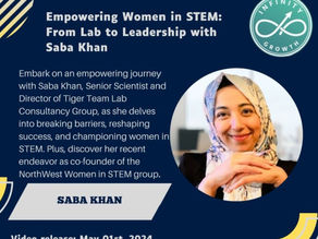 Empowering Women in STEM: From Lab to leadership with Saba Khan
