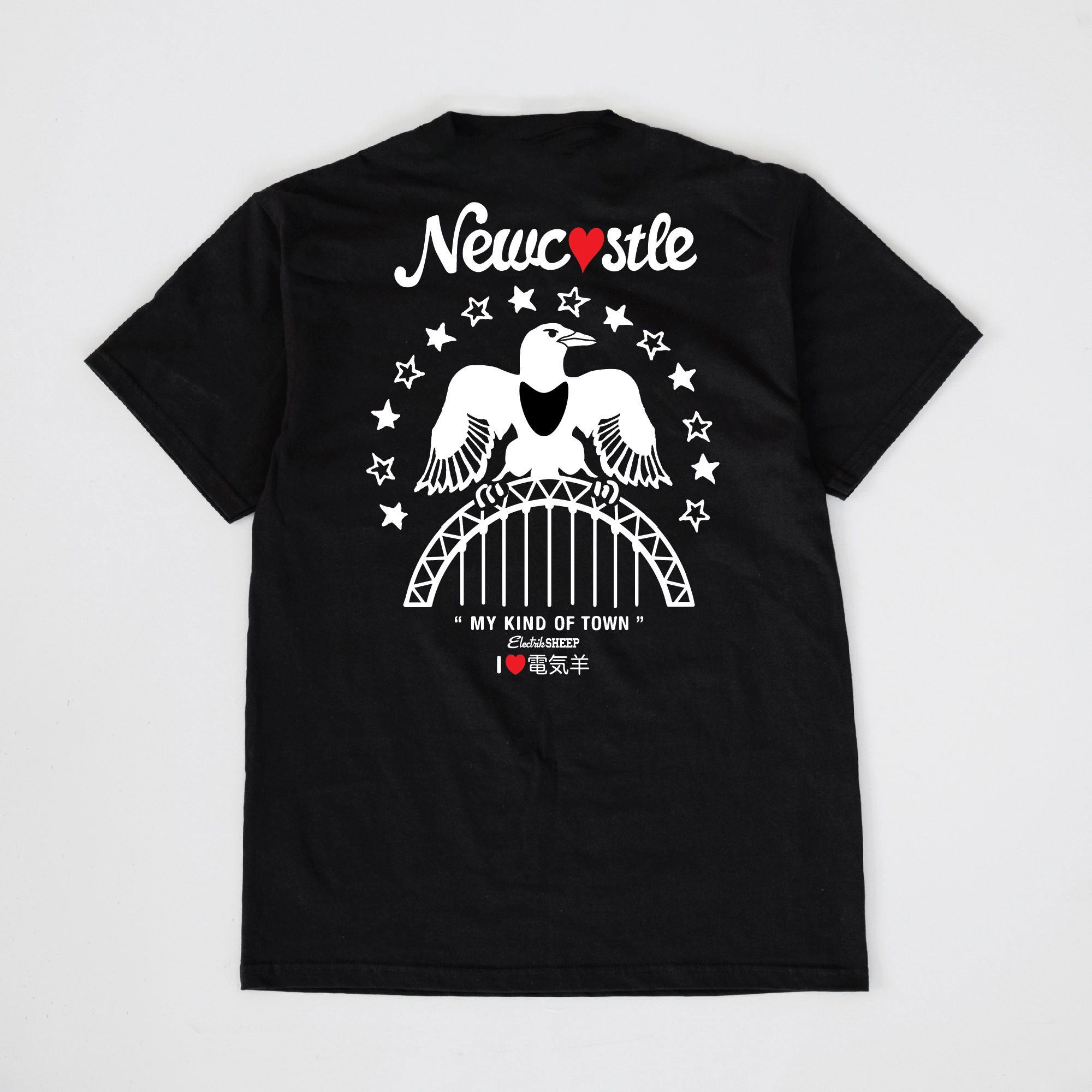 Crest of the City Black T-shirt