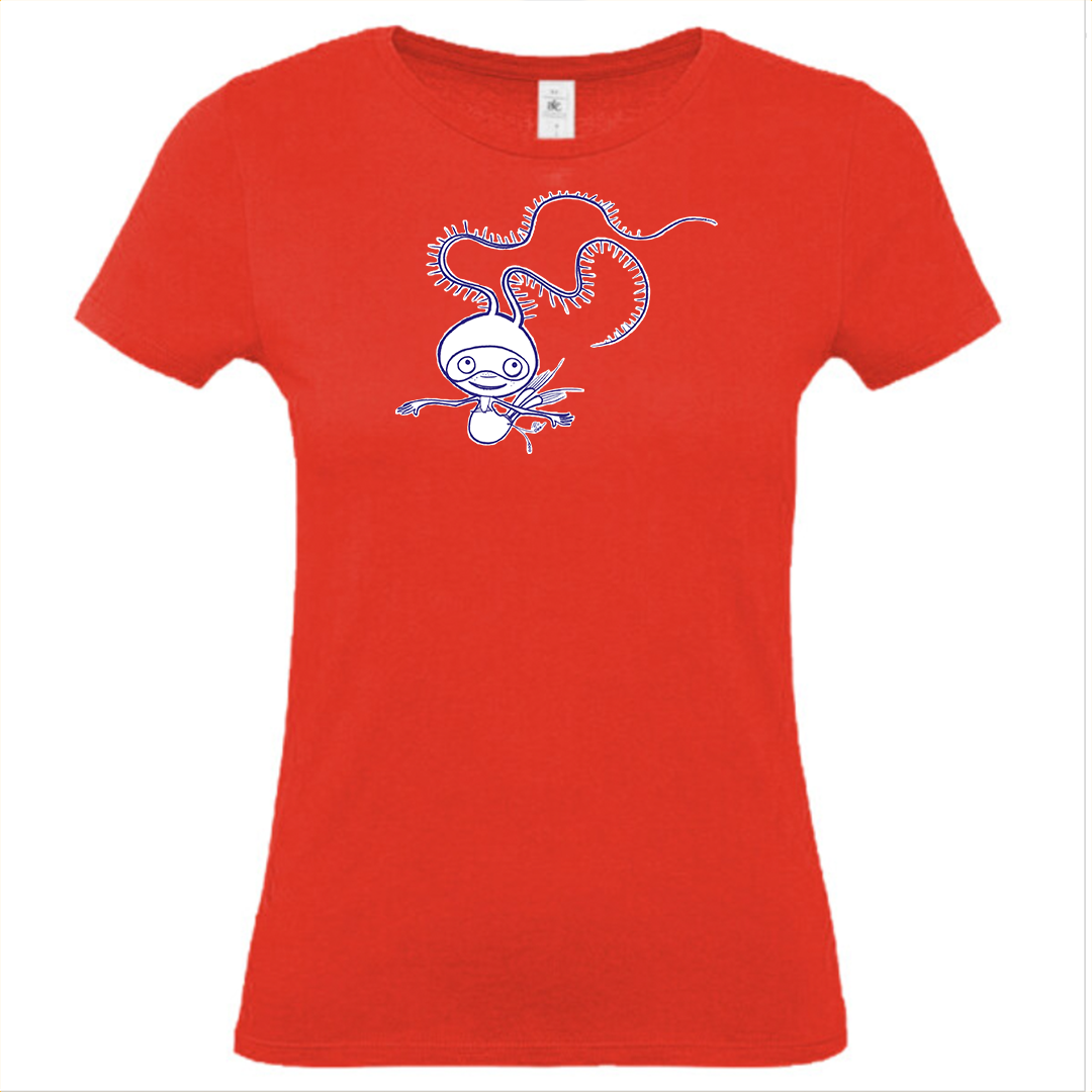 T shirt Plankton | Fire red