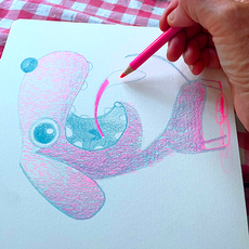 A drawing every day. Now available for adoption.